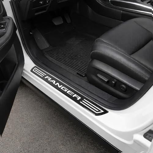 iPick Image for Ford Ranger X-Large Black Real Carbon Fiber 4 Pcs Universal - Image 3