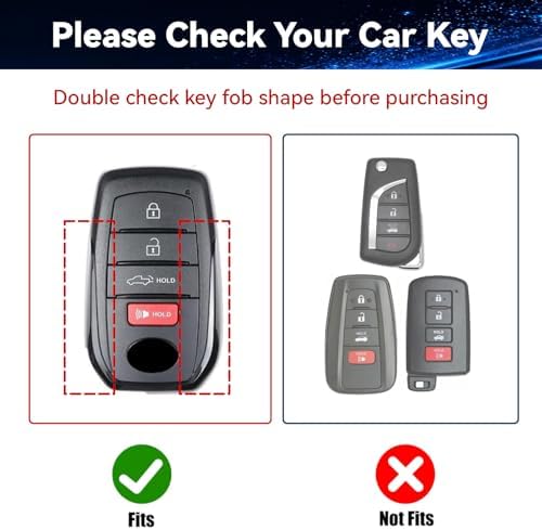 Soft Silicone Key Fob Cover, Compatible - Image 2
