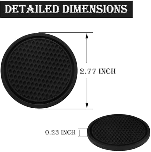 SINGARO Car Cup Coaster, Car Interior Accessories - Image 2