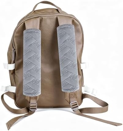 Amooca 2-Pack Braid Pattern Seat Belt Covers Shoulder Pads - Image 3