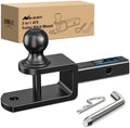 Nilight 3-in-1 ATV UTV Multi Hitch Mount | 1-7/8" Ball Fits 1-1/4" Receiver by Nilight