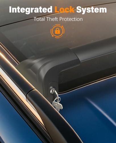 330lbs Lockable Roof Rack Cross Bars Compatible - Image 5