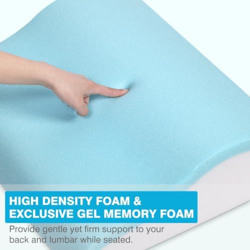 Back Support Pillow for Recliner Dual Layer Lumbar Support Pillow - Image 3
