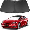 Windshield Sun Shade for 2012-2026 Tesla Model S Accessories by LHFLIVE