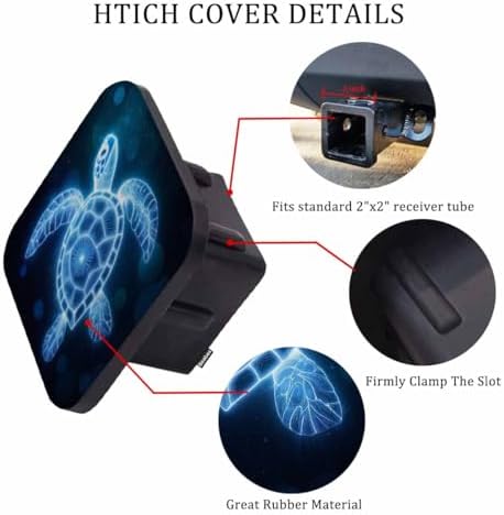 Turtle Car Towing Hitch Covers - Image 3