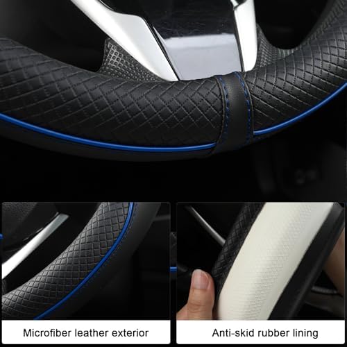 West Llama Customized Auto Car Steering Wheel Cover - Image 5