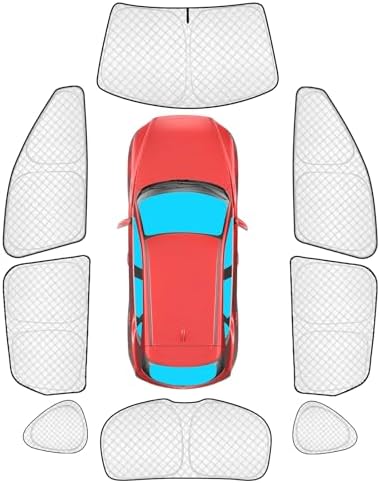 KMF 8pcs Thicken Full Sun Shades by KMF
