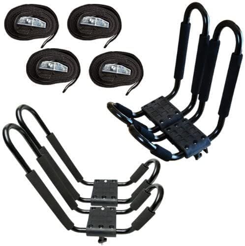for Canoe Boat Kayak Roof Rack Car SUV Truck Top Mount Carrier J Cross Bar 2 - Image 2