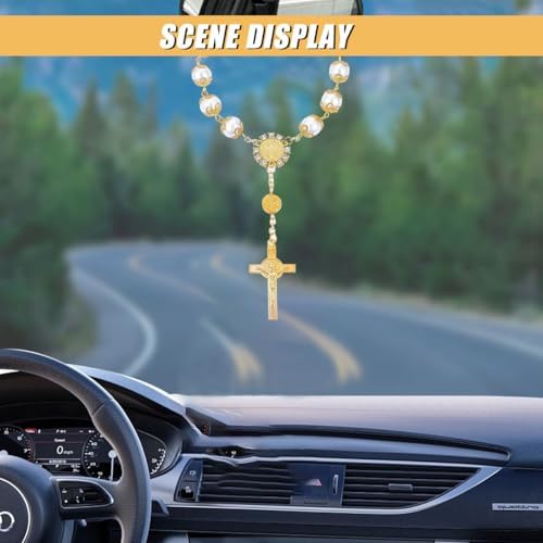 ZIMISI 2PCS Car Rosary for Rearview Mirrors - Image 4