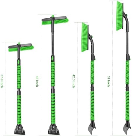 HEEYA 51 Inch Long Scraper Snow Brush - Image 6
