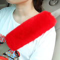 Boao 4 Pack Sheepskin Seat Belt Cover Shoulder Pad by Boao