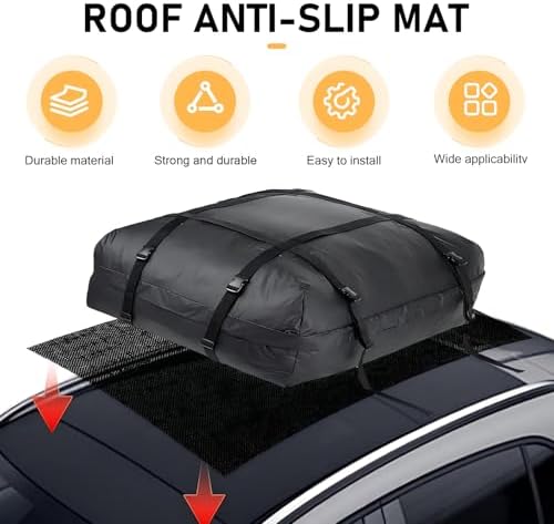 1 PC Roof Rack Pad, PVC Roof Non-Slip Rug Pad, Universal Multi-Purpose Rooftop - Image 4