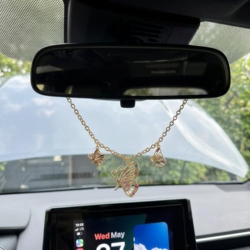 Set of 10 Rearview Mirror Charm Hanger Blanks, Acrylic Car Ornament Hooks - Image 5