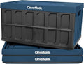 CleverMade Collapsible Storage Bin - 46L - Ocean by CleverMade