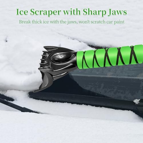 HEEYA 51 Inch Long Scraper Snow Brush - Image 5