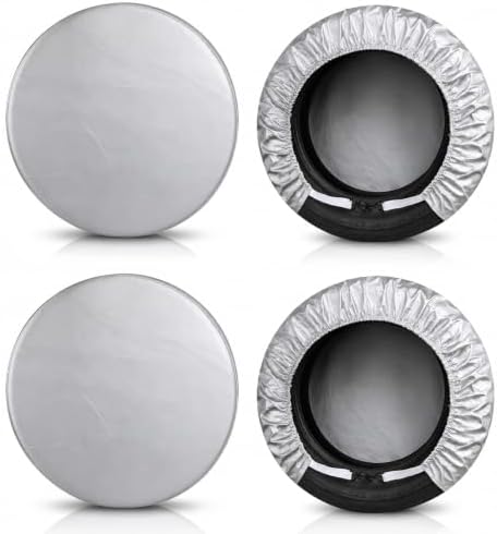 Tire Covers 4 Pack, Fit 27-29 Inch Tire Diameter by Unknown