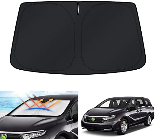 KUST Windshield Sun Shade for 2018-2025 2026 Honda Odyssey Accessories LX by KUST