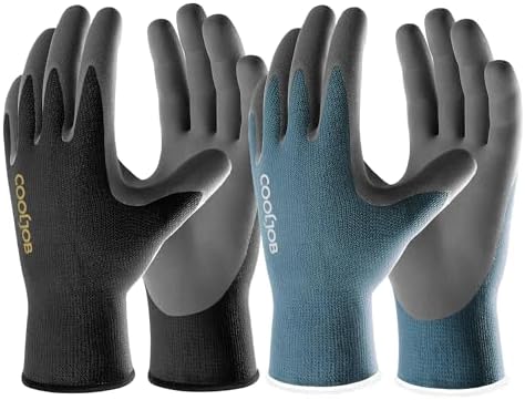 COOLJOB 2 Pairs Gardening Gloves by COOLJOB