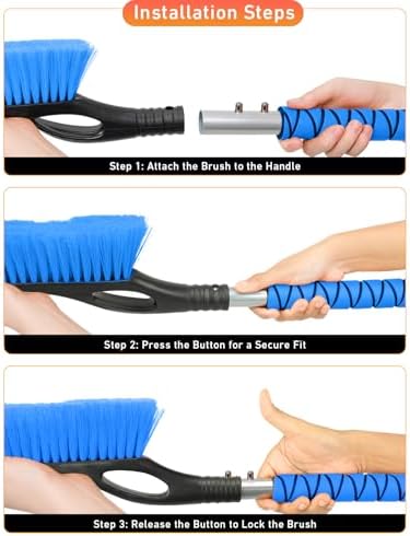EcoNour 27" Car Snow Brush - Image 7
