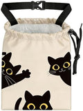 Three Black Cats Car Trash Bag by AmazerPad