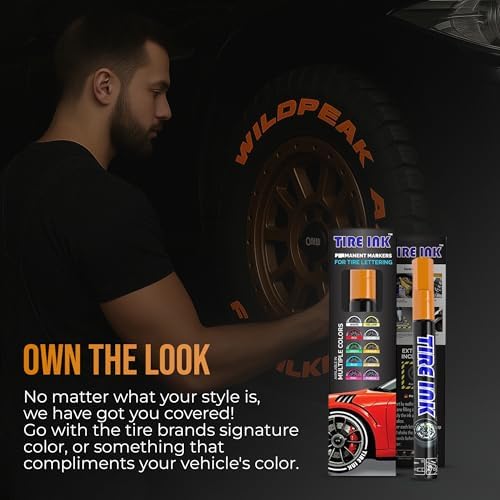 Orange Color Tire Paint Pen - Image 7