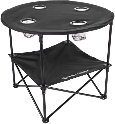 Camping Table - 2-Tier Folding Table by Wakeman