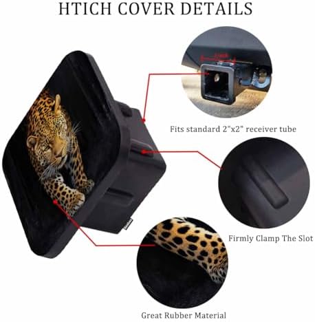 Leopard Truck Hitch Covers - Image 3