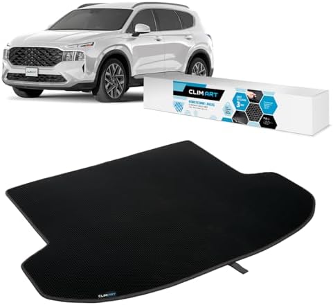 CLIM ART Cargo Liner for Hyundai Santa Fe 2019-2020 Custom Fit Trunk Mat by CLIMART