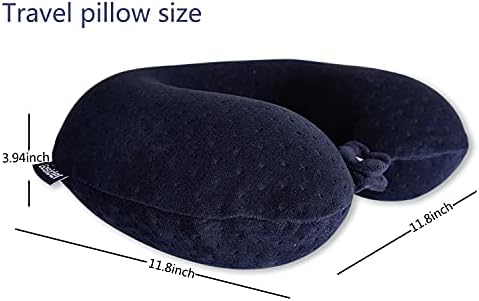 Memory Foam Travel Pillow, Comfortable Travel Neck Pillow U Shape, Support Neck - Image 3