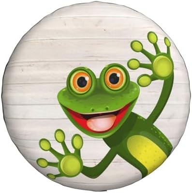 Frog Wood Texture Spare Tire Cover by TZBVTAU