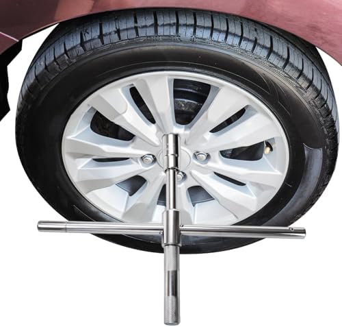 yarlung 25" Extended Lug Wrench, 4 Way Wheel Nut Wrench Set - Image 5