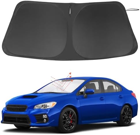 Windshield Sun Shade for 2015-2021 Subaru WRX Accessories by LHFLIVE