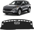 KUST Black Dash Cover for 2020-2025 2026 Ford Escape Left Hand Driving by KUST