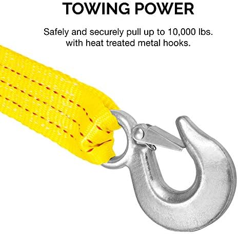 NEIKO 51008A Heavy Duty Tow Strap - Image 2