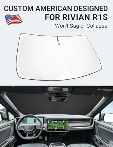 Proadsy Custom Fit 2014-2026 Benz S-Class Windshield Sun Shade, Blocks Heat - Image 2