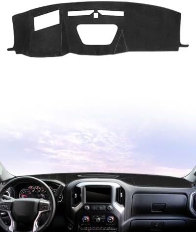 SKYLOTEC Dash Cover Mat for 2019-2025 Chevy Silverado 1500 2500 HD 3500HD by SKYLOTEC