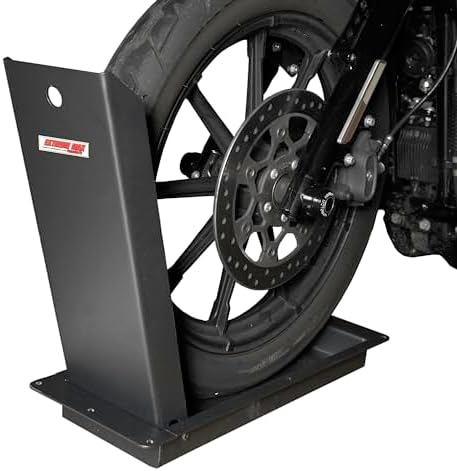 Extreme Max 5001.6504 Flip-Up Recessed Flush-Mount Motorcycle Wheel Chock - Image 3