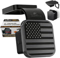 Hitch Cover, Aluminum American Flag, CAR WASH Safe, UV Resistant by TrkWyze