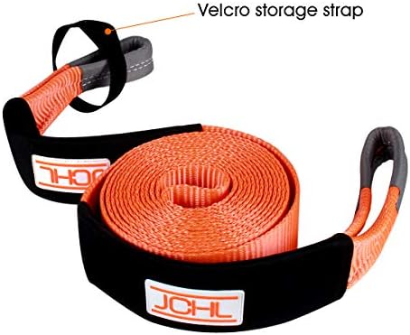 Recovery Tow Strap Heavy Duty Polyester Recovery Strap 3" x20ft 35000LBS Rated - Image 4