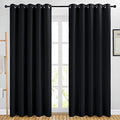 NICETOWN Black Blackout Curtains by NICETOWN