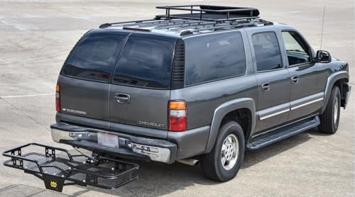 Hitch-Mount Cargo Carrier, 2 in. Receiver Hitch, 500 lb. Capacity - Image 3