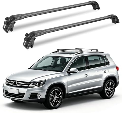 330lbs Max Load Lockable Roof Rack Cross Bars by KOCASO
