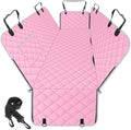 Waterproof Dog Car Seat Cover for Back Seat, Pet Hammock- L by NECKORY