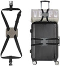 Luggage Straps for suitcases，Bag Bungee for Luggage，Adjustable Size Luggage by Gufenlus