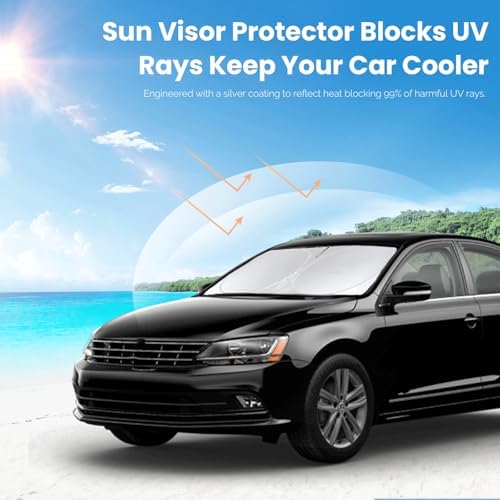 Custom Fit Passat Windshield Sunshade - Image 5