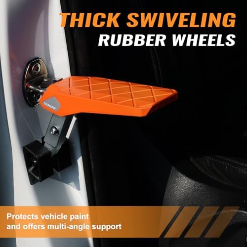 Tooenjoy Folding Car Door Step Vehicle Pedal Ladder - Image 5