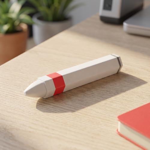 Ipetboom White Tire Marking Crayon Fine Tip Wax Marker Pen - Image 5
