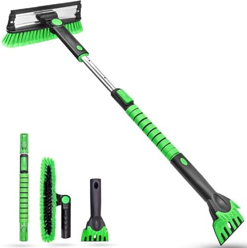 SEAAES 41 Inch Snow Brush and Ice Scraper by SEAAES