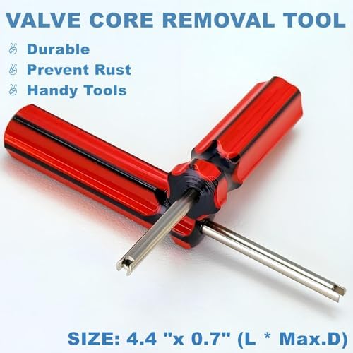 104Pcs Valve Core Removal Tool Set, Premium TPMS Safe, Nickel Plated Schrader - Image 5