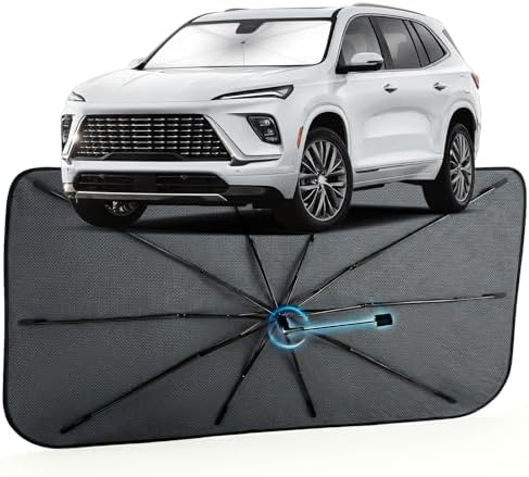Car Windshield Sun Shade Umbrella by MakeLifeBetter